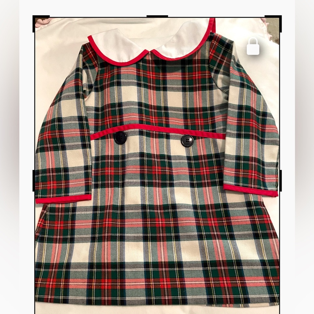 The Beaufort Bonnet Company Festive Plaid Dress